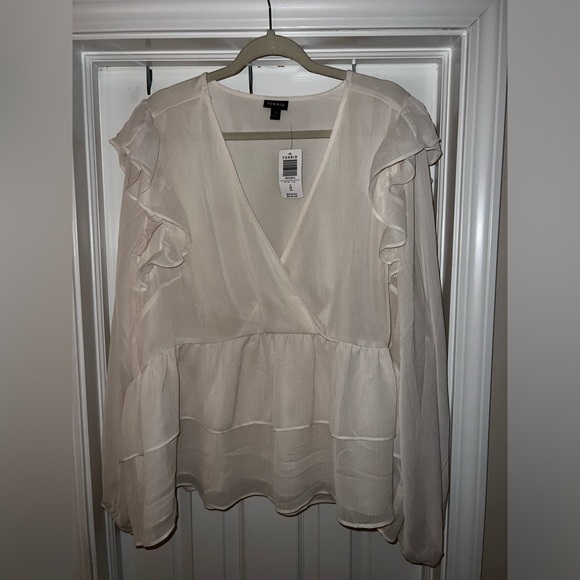 torrid Tops - Cream torrid blouse